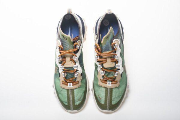 Nike React Element 87 “Brown green” AQ1090-002 - Image 2