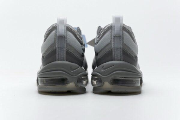 AJ4585-101 Off-White x Nike Air Max 97 Wlolf Grey Menta - Image 7