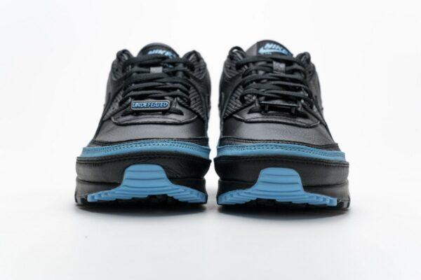 CJ7197-002 Undefeated x Nike Air Max 90 Black Blue Fury - Image 5