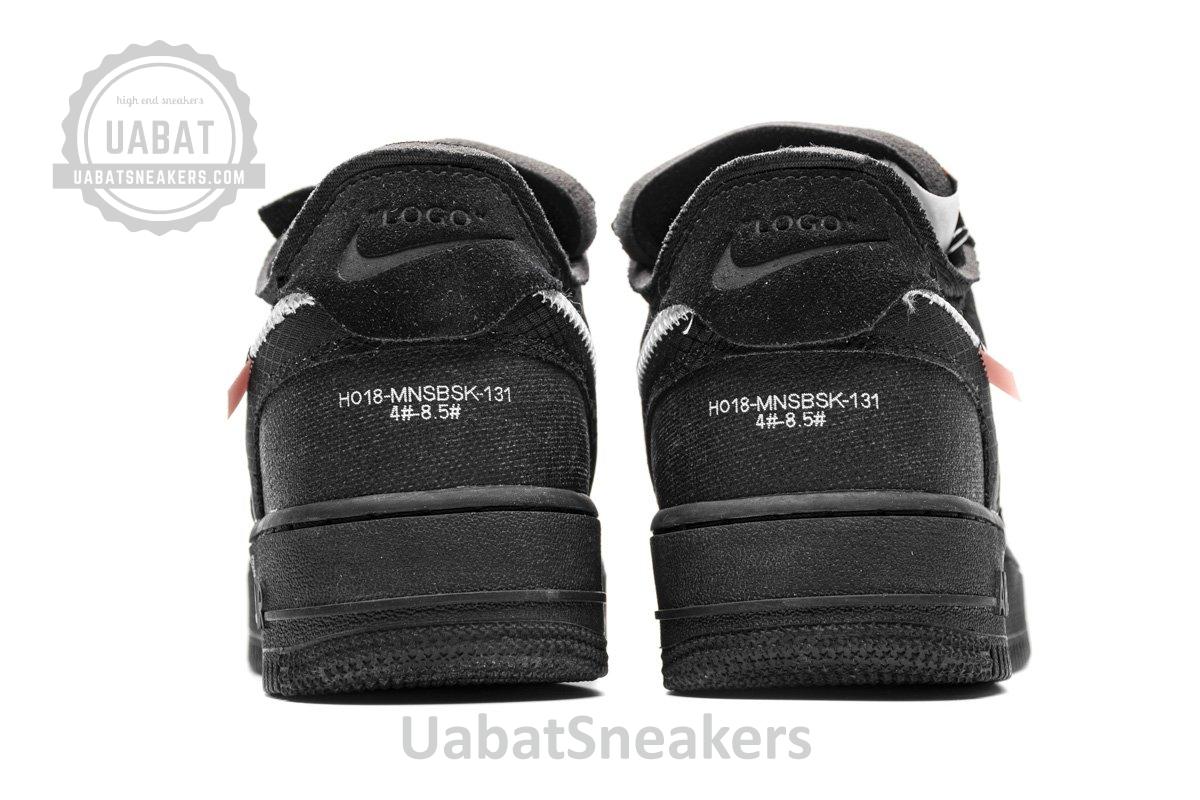 AO4606-001 OFF White X Air Force 1 Low Black - Image 8