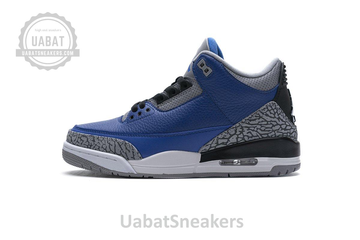 CT8532-400 Air Jordan 3 Retro -Varsity Royal