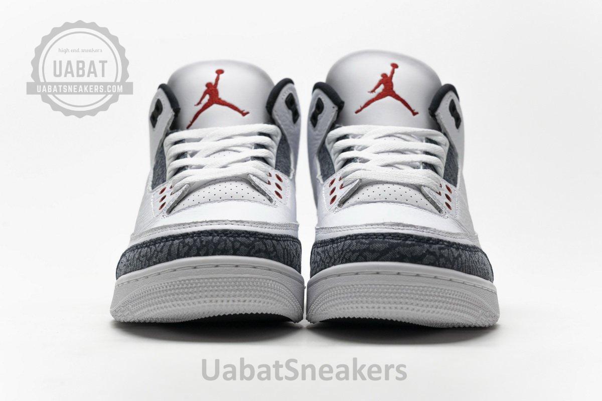CZ6431-100 Air Jordan 3 Retro Fire Red Denim - Image 5