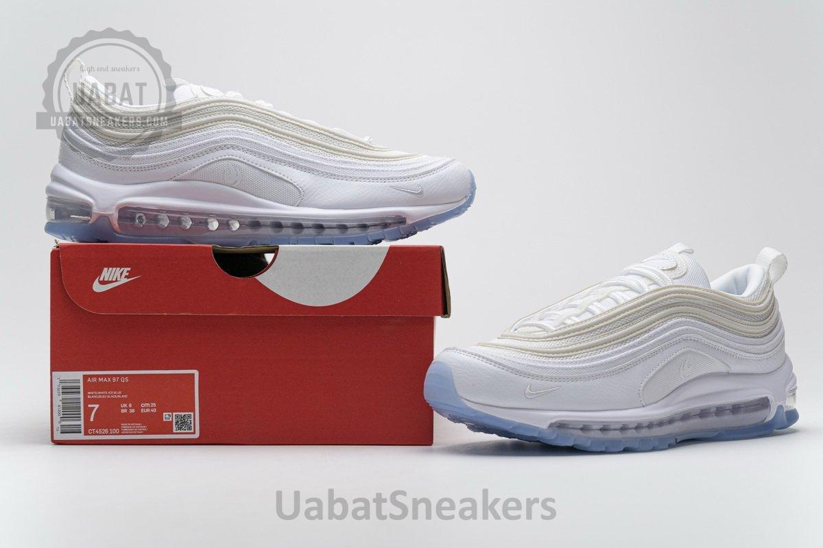 CT4526-100 Air Max 97 QS White Ice - Image 10
