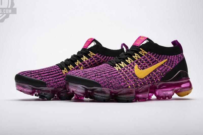 Nike Air VaporMax Flyknit 3.0 2019 Fuchsia Orange Black AJ6910-600 - Image 7