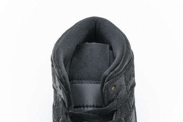 CU2804-300 Edison Chen x Air Jordan 1 Mid “Fearless Black” - Image 12
