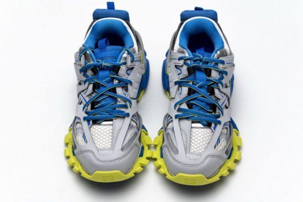 542023 W1GB9 6509 Balenciaga Tess S.Grey Blue Yellow - Image 4