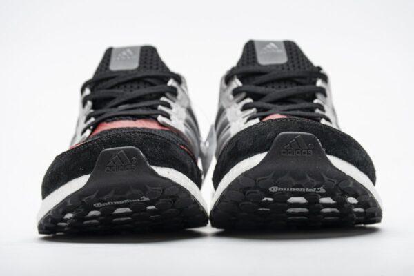 EF0724 adidas Ultra Boost S&L Black Grey Power Red Real Boost - Image 4