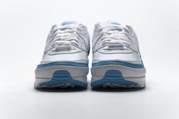 CJ7197-102 Undefeated x Nike Air Max 90 White Blue - Image 5