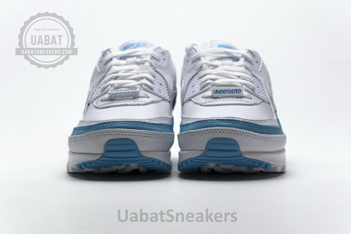 CJ7197-102 Undefeated x Nike Air Max 90 White Blue - Image 5