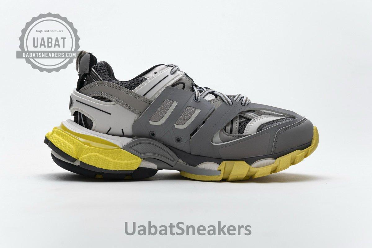 542435 W1GB7 2018 Balenciaga Tess S.White Grey Orange - Image 8