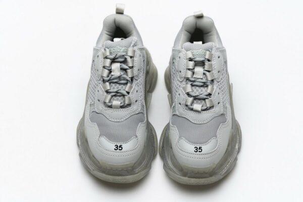 544351 W09O1 1705 Balenciaga Triple S Grey - Image 4