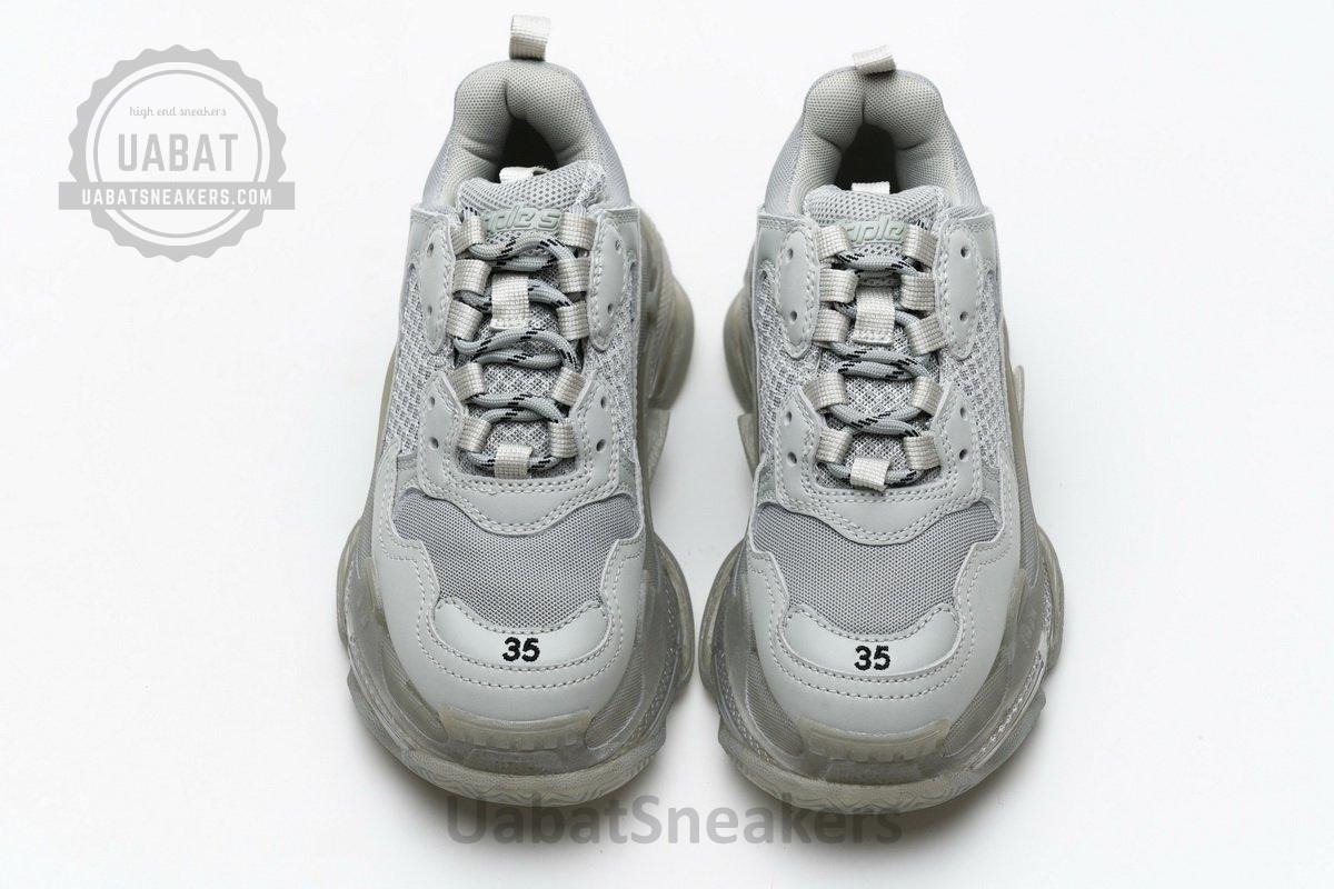 544351 W09O1 1705 Balenciaga Triple S Grey - Image 4