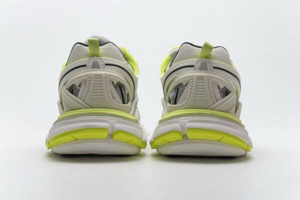 568515 W2ON3 9073 Blenciaga Track 2 Sneaker White Fluo Yellow - Image 7