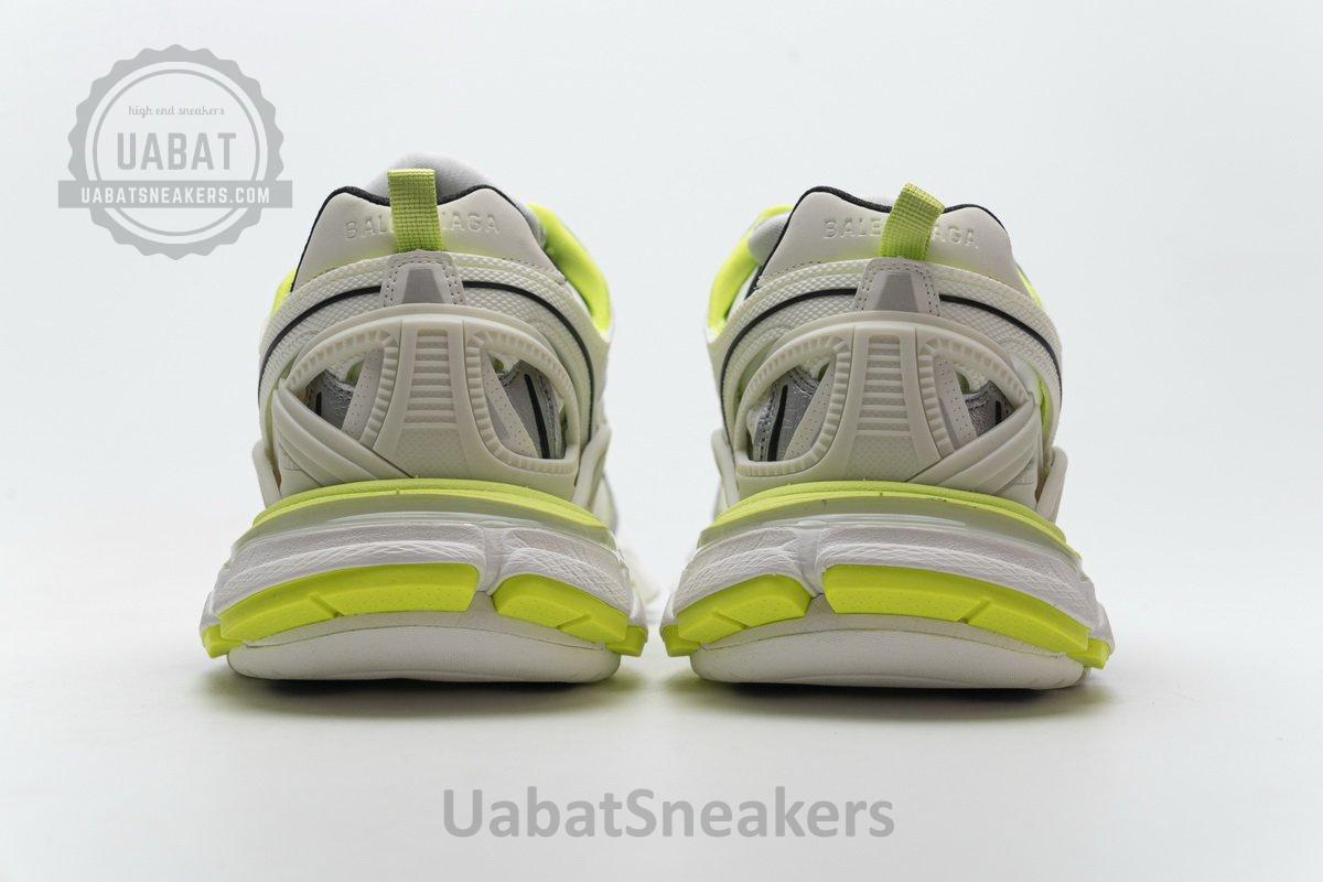 568515 W2ON3 9073 Blenciaga Track 2 Sneaker White Fluo Yellow - Image 7