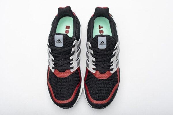 EF0724 adidas Ultra Boost S&L Black Grey Power Red Real Boost - Image 7