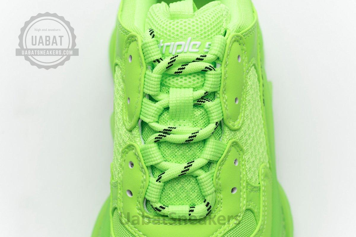 544351 W09O1 3802 Balenciaga Triple S Fluorescent Green - Image 8