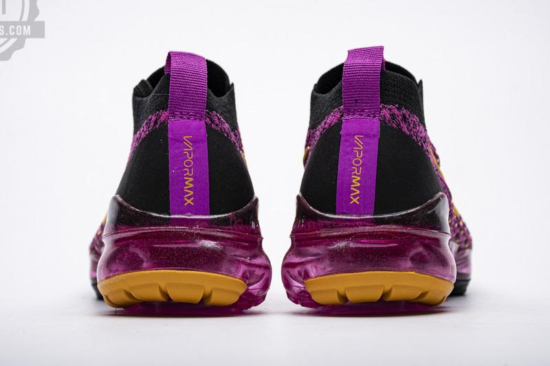 Nike Air VaporMax Flyknit 3.0 2019 Fuchsia Orange Black AJ6910-600 - Image 5