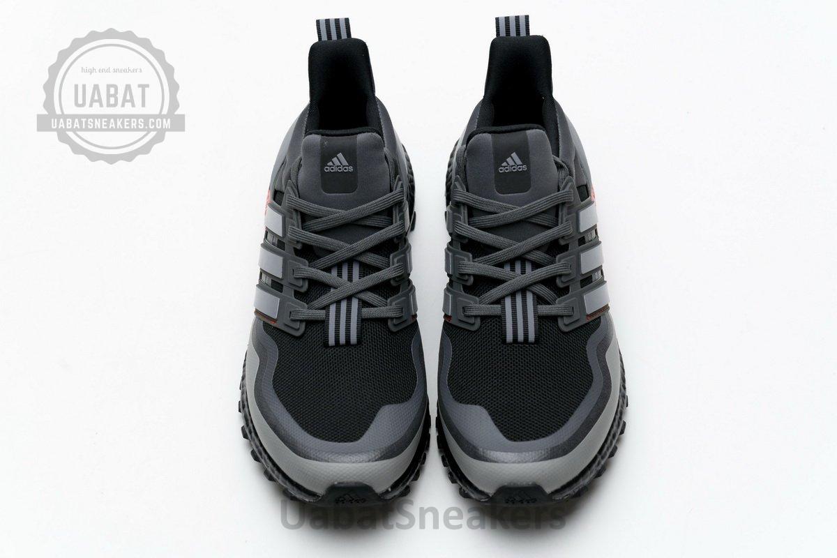 EG8098 adidas Ultra Boost All Terrain Black Grey Red - Image 11