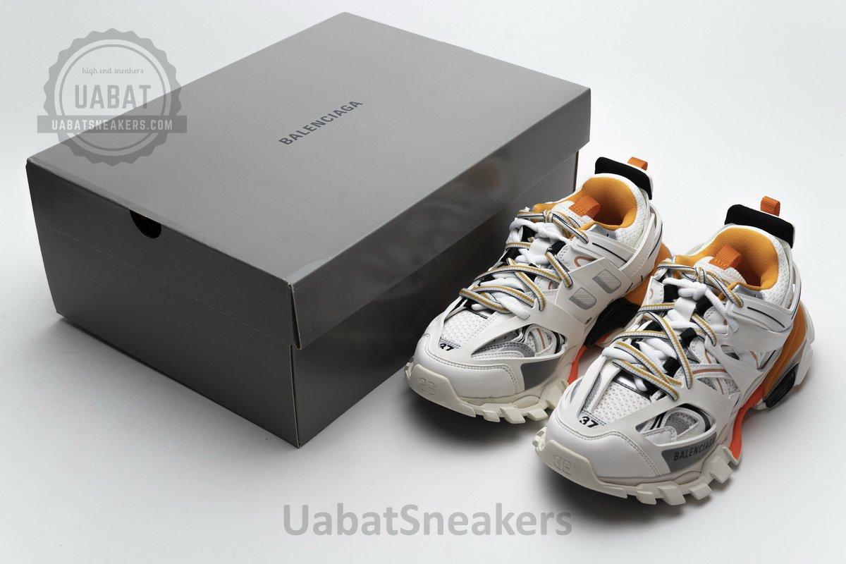 542436 W1GB7 9059 Balenciaga Tess S.White Orange - Image 3