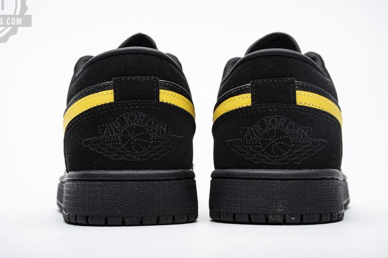 Air Jordan 1 Low Black Gold 553558-071 - Image 8