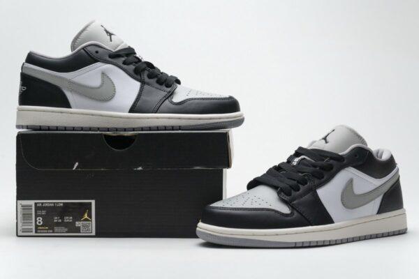 553558-039 Air Jordan 1 Low Light Smoke Grey - Image 2