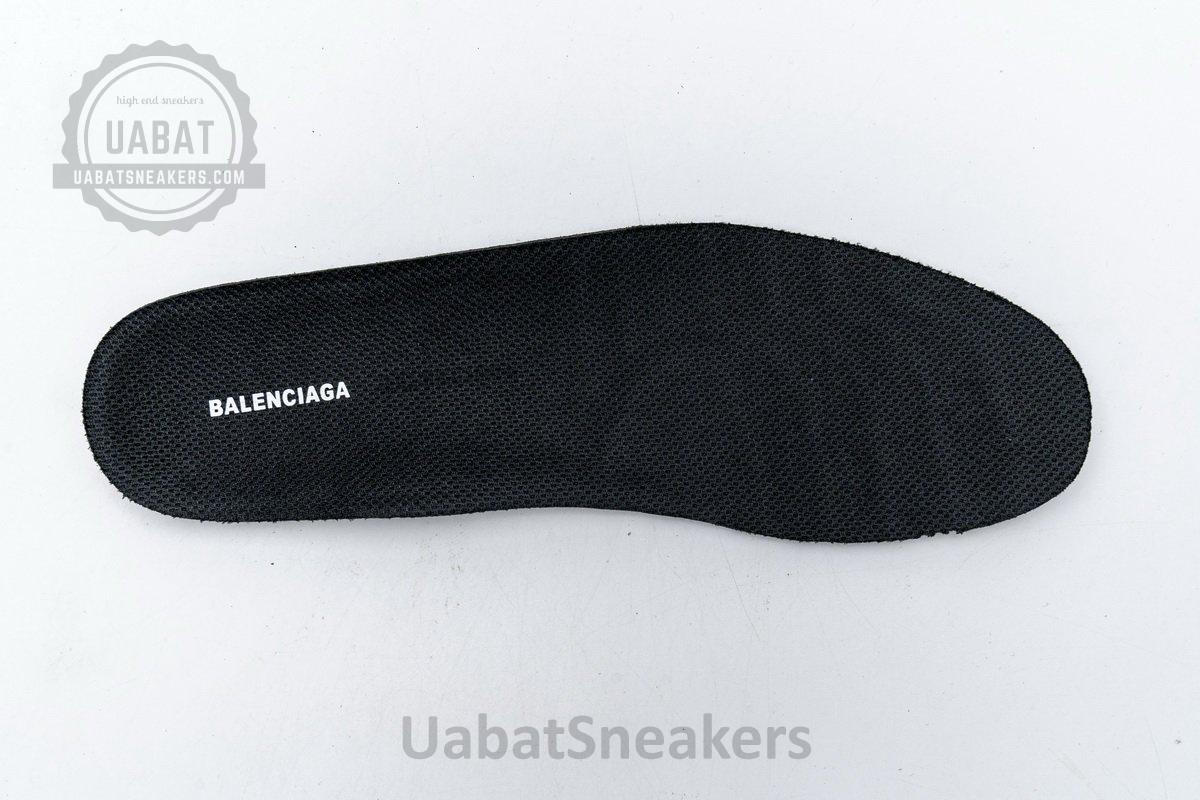 544351 W09O1 0829 Balenciaga Triple S Black Plum Red - Image 11