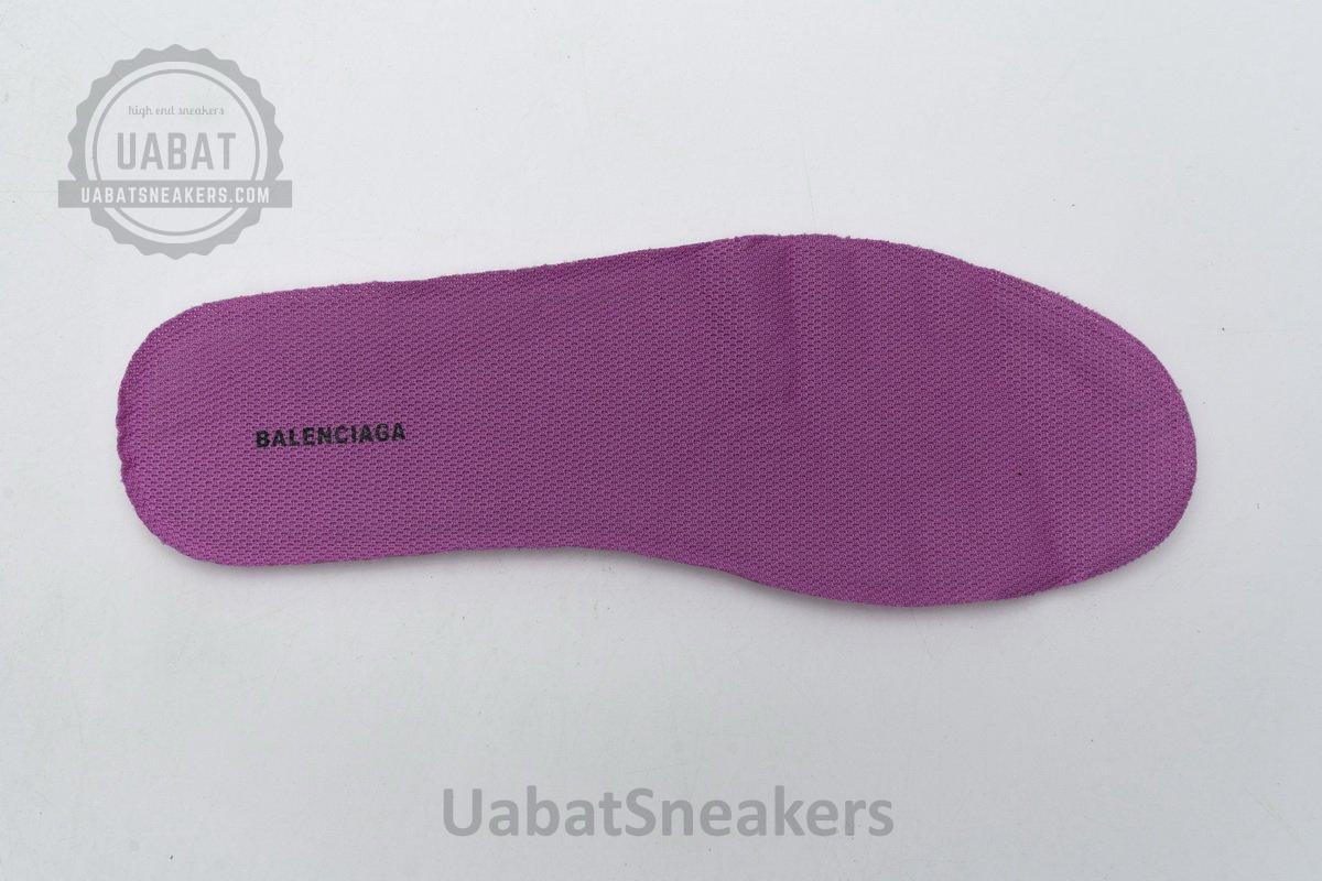 568615 W2GN3 9199 Blenciaga Track 2 Sneaker White Green Pink - Image 11