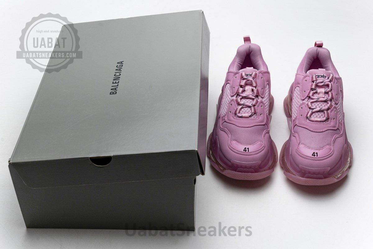 544351 W2GA1 5760 Balenciaga Triple S Pink - Image 3