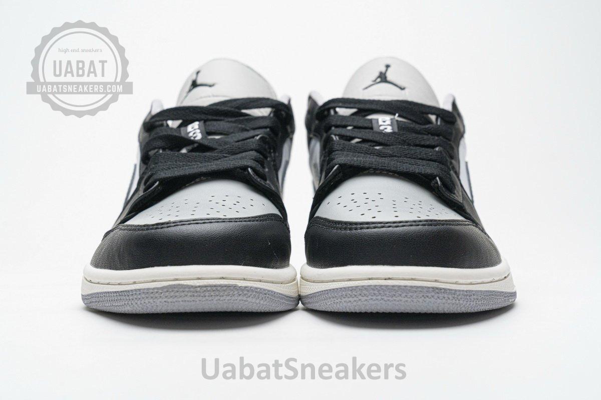 553558-039 Air Jordan 1 Low Light Smoke Grey - Image 5
