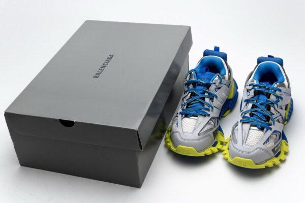 542023 W1GB9 6509 Balenciaga Tess S.Grey Blue Yellow - Image 3