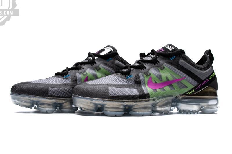 Nike VaporMax 2019 Black Active Fuchsia AT6810-001 - Image 7