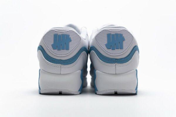 CJ7197-102 Undefeated x Nike Air Max 90 White Blue - Image 7