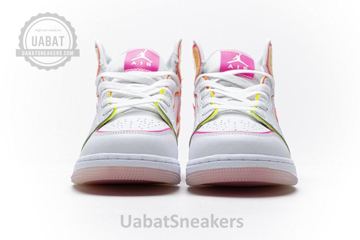 CV4611-100 Air Jordan 1 Mid GS “Edge Glow” - Image 5