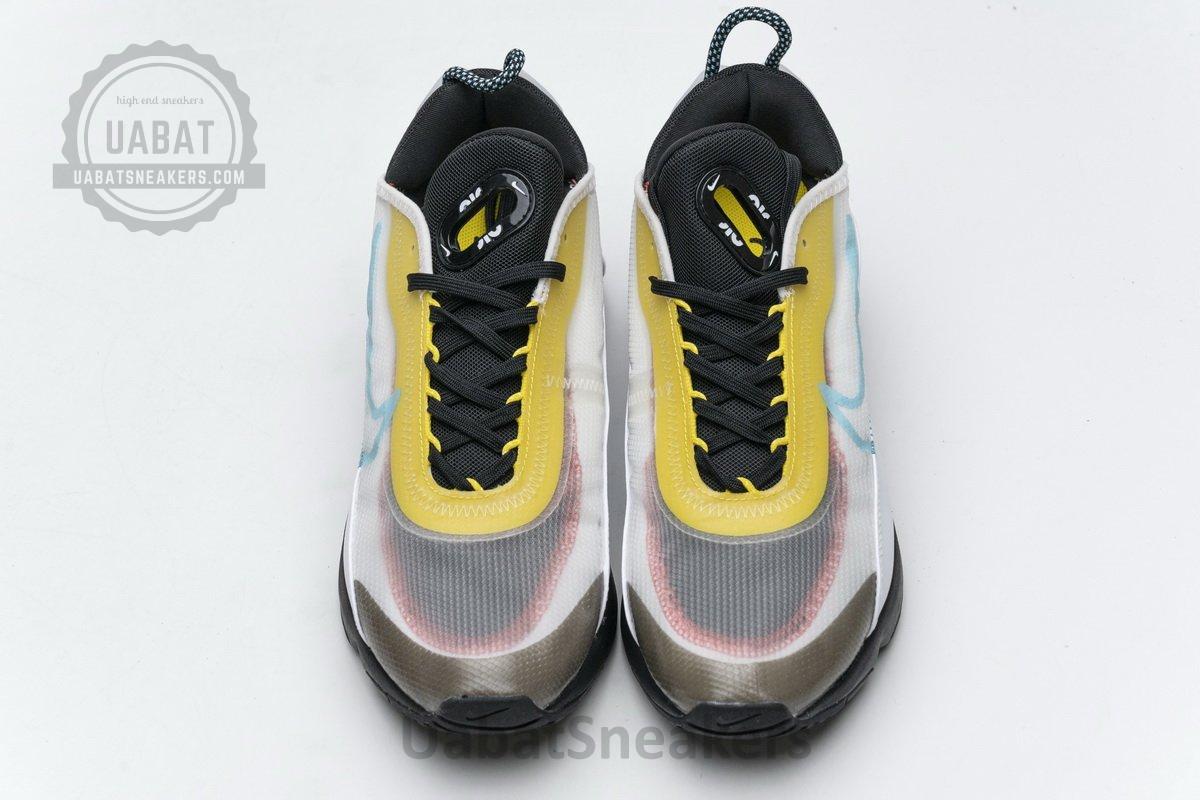 CT1091-100 Nike Air Max 2090 Speed Yellow Aqua - Image 4