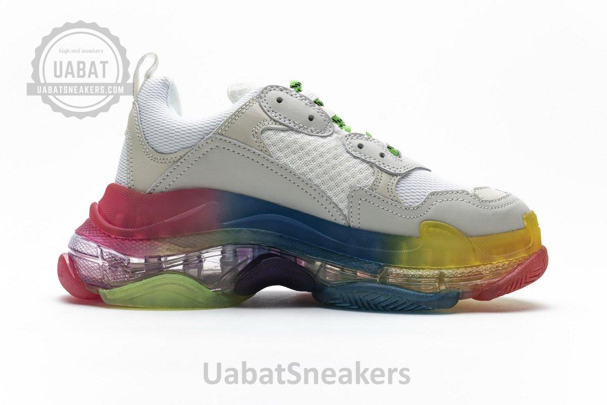 544351 W09E1 1895 Balenciaga Triple S Rainbow - Image 2