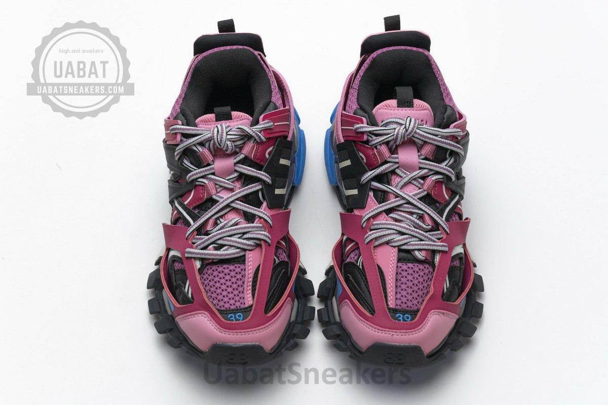 542436 W1GB7 5482 Balenciaga Tess S.Black Purplish Red - Image 4