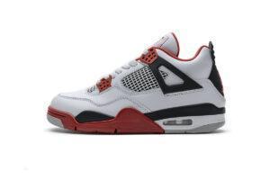 308497-110 Air Jordan 4 Retro Fire Red