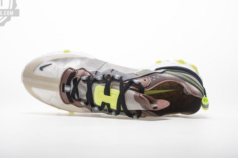 Nike React Element 87 “Brown green” AQ1090-002 - Image 4