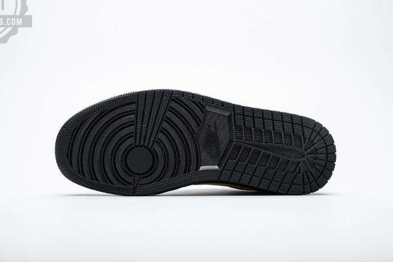 Air Jordan 1 Low Black Gold 553558-071 - Image 7