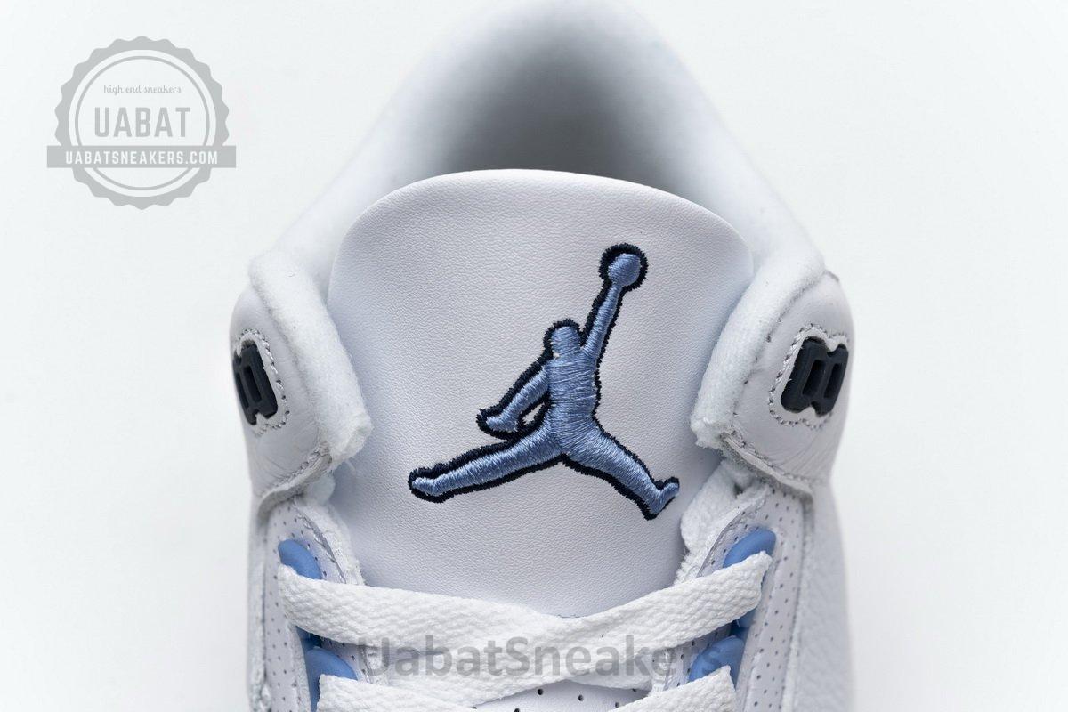 CT8532-104 Air Jordan 3 'UNC' - Image 9
