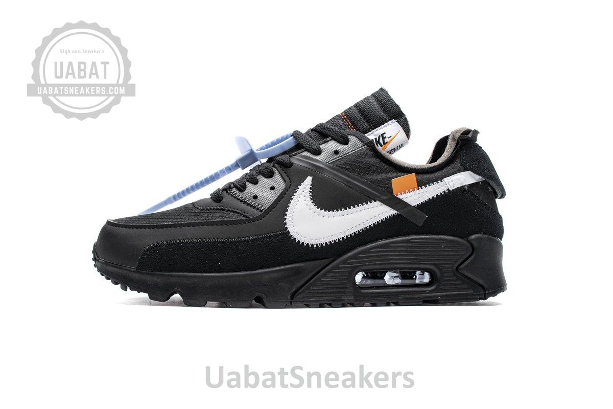 AA7293-001 Off-White x Nike Air Max 90 “All Black”