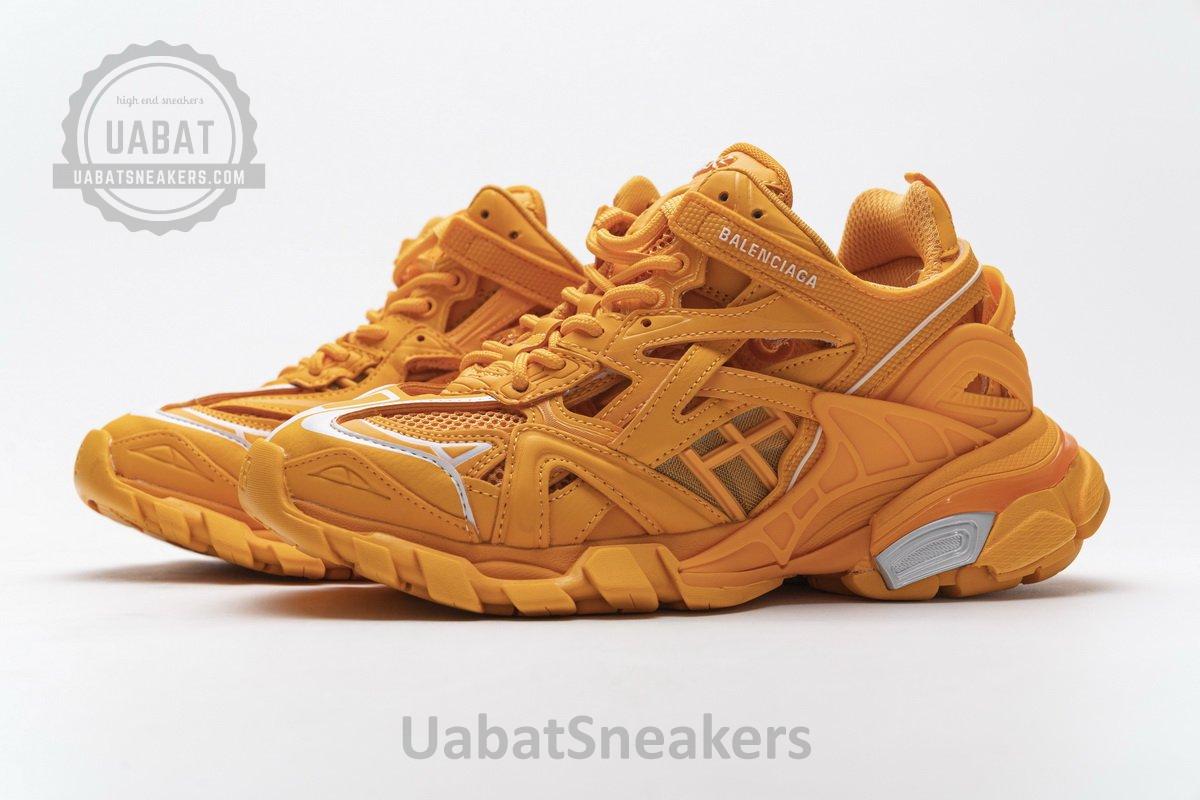 568615 W2GN5 5817 Blenciaga Track 2 Sneaker Orange - Image 6