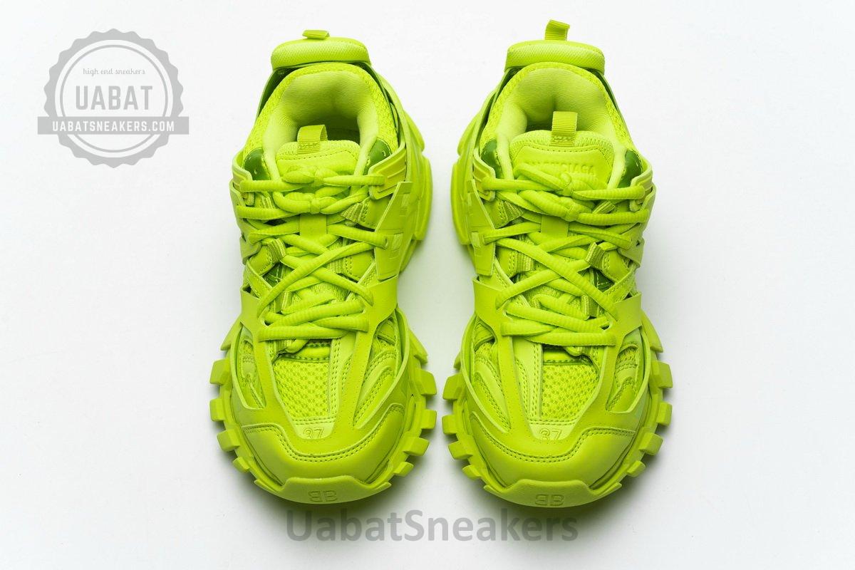 542436 W1GB7 2014 Balenciaga Tess S.Fluorescent Yellow - Image 4