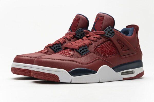 CI1184-617 Air Jordan 4 Retro FIBA Gym Red - Image 6
