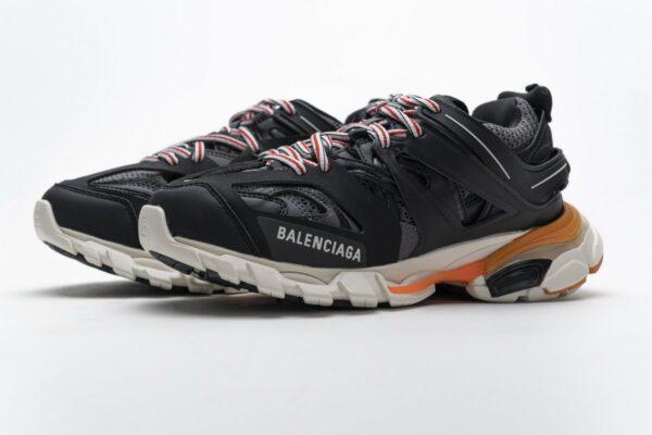 542436 W1GB7 2019 Balenciaga Tess S.Black White Orange - Image 6
