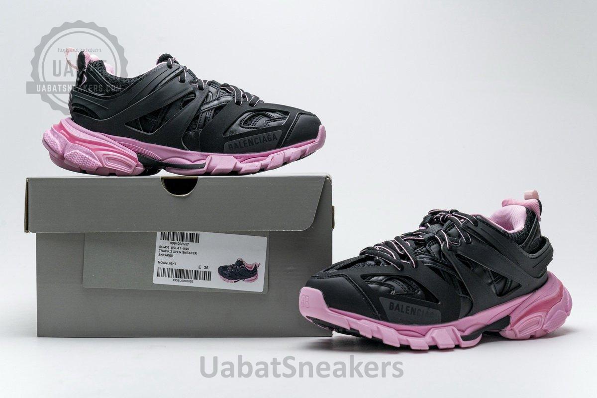 542436 W2LA1 4800 Balenciaga Tess S.Black Pink - Image 2