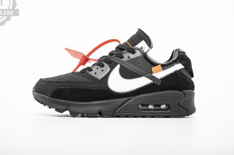 Off-White x Nike Air Max 90 “All Black” AA7293-001 - Image 6