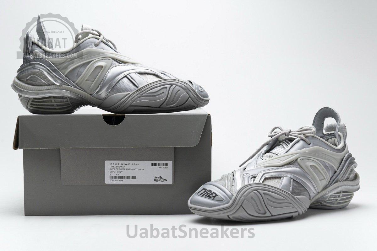Balenciaga Tyrex 5.0 Sneaker Silver - Image 2