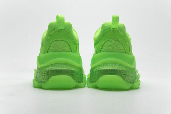 544351 W09O1 3802 Balenciaga Triple S Fluorescent Green - Image 7