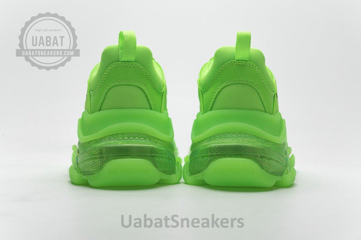 544351 W09O1 3802 Balenciaga Triple S Fluorescent Green - Image 7